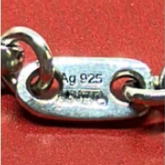 Gucci 925 silver necklace authentic 100% - Picture 12 of 16